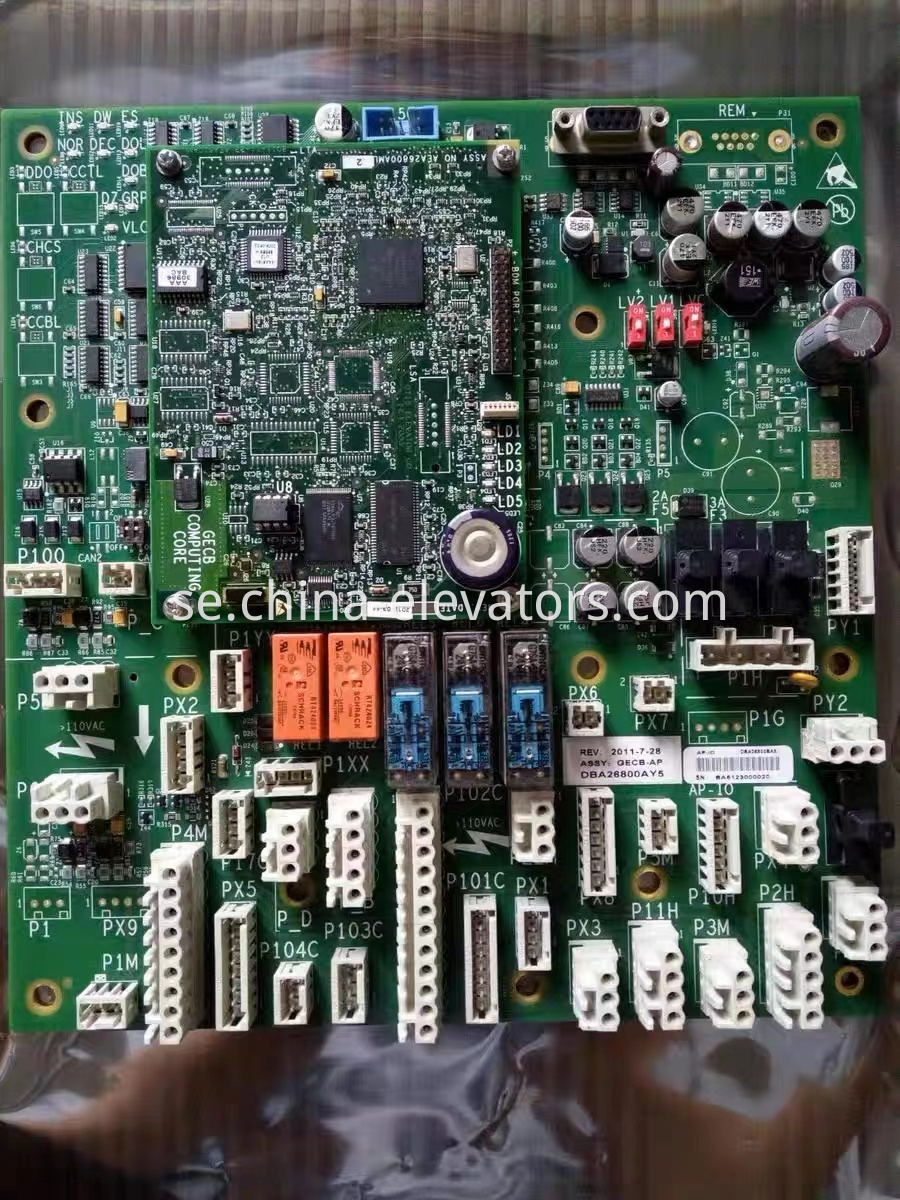 OTIS Elevator GECB-AP Mainboard DBA26800AY5